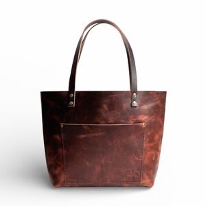 PORTLAND LEATHER Tote Bag Lava